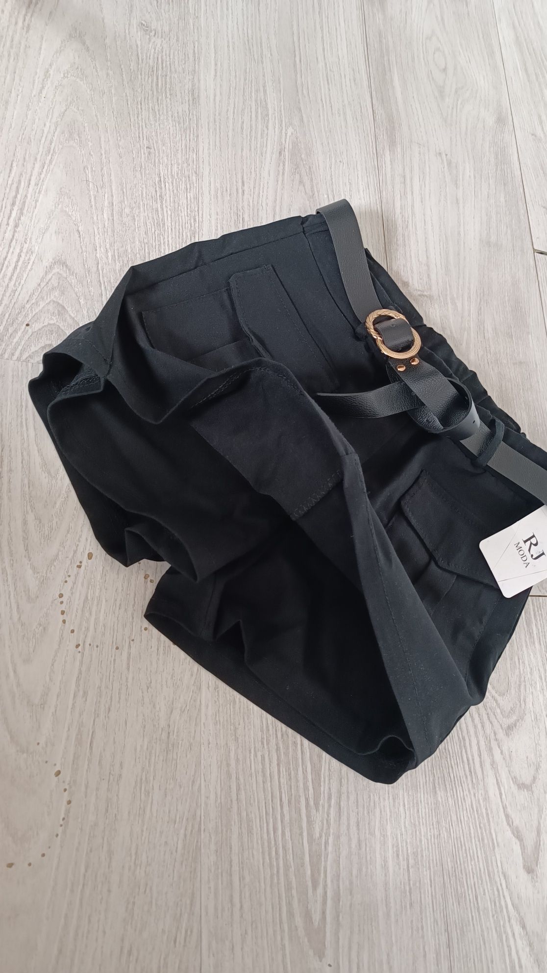 Spódnica spodnie damskie czarne rozmiar uniwersalny