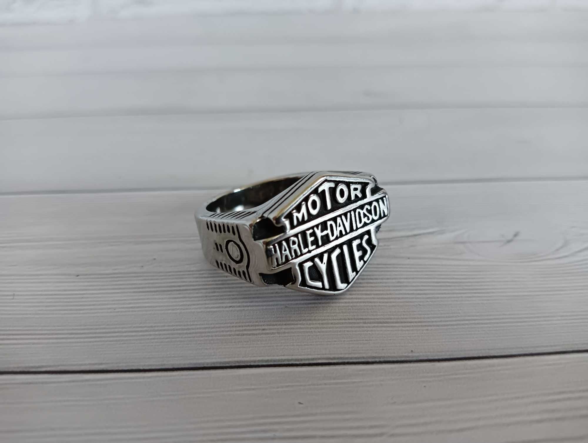 Перстень Harley Davidson чоловіча печатка HD