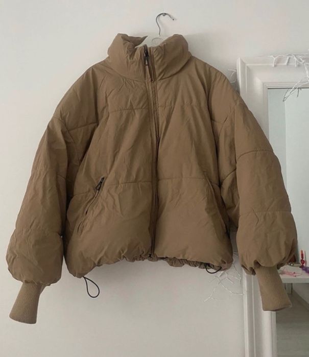 Kurtka puffer jacket ocieplana