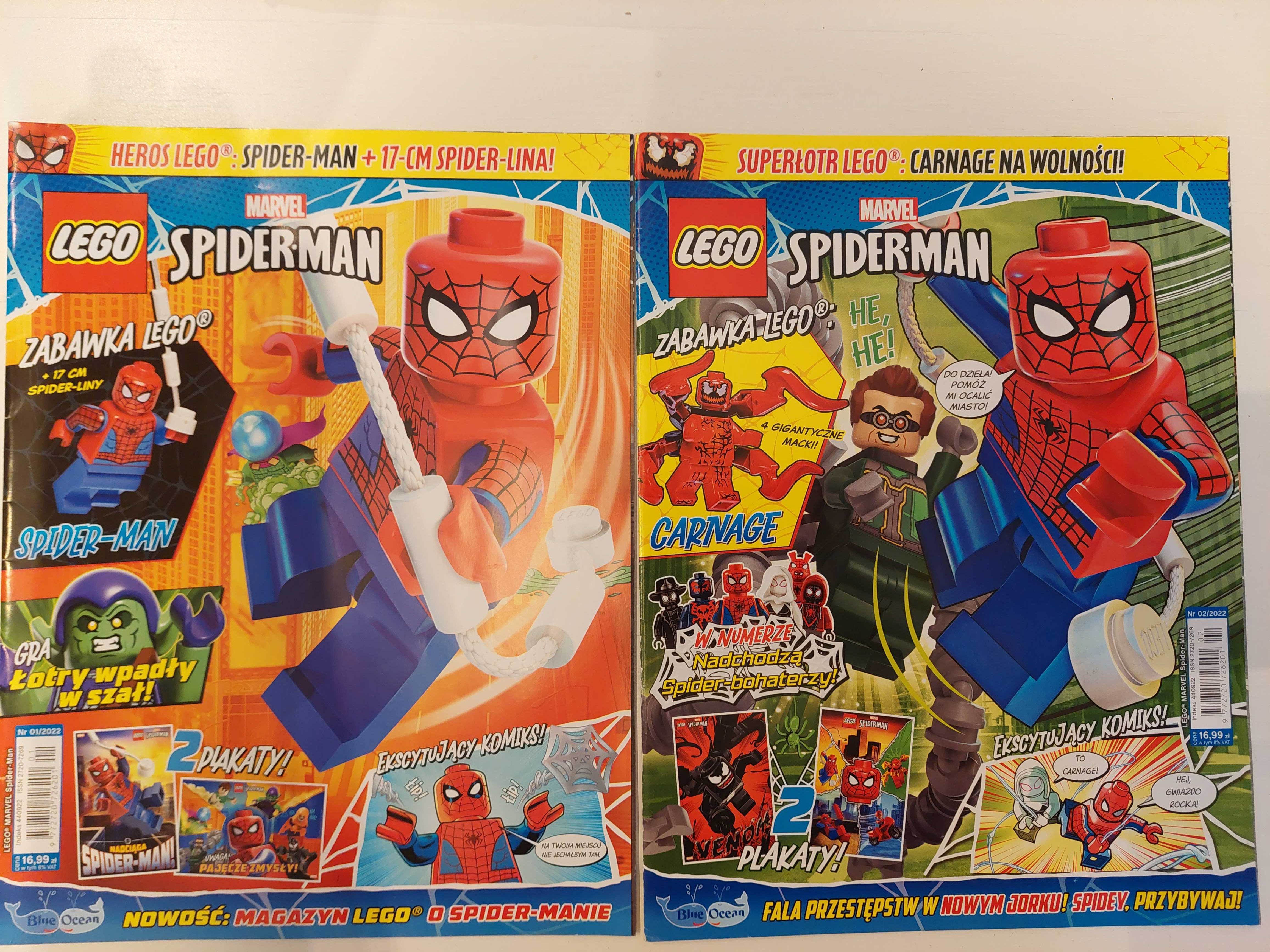 Gazetki Lego Star Wars, Batman, Spiderman, Avengers z kartami limit.