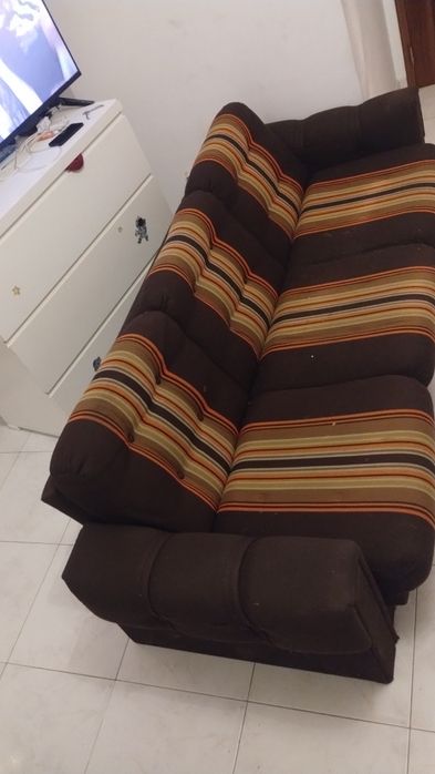 2 peças de sofá cama