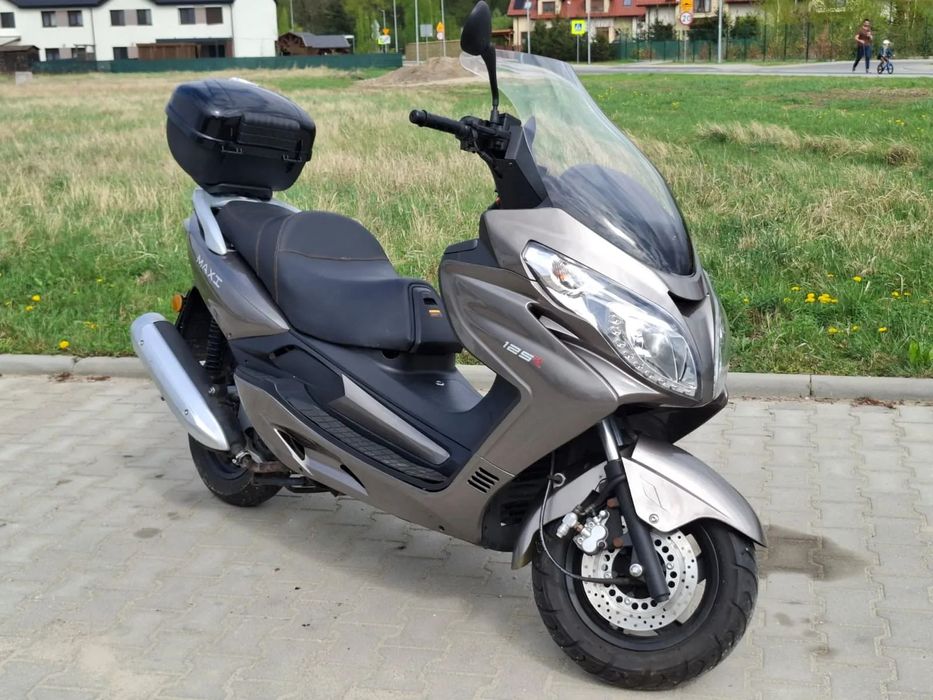 Romet GT MAX Skuter Romet MAXI 125, stan bardzo dobry, serwis, niski przebieg