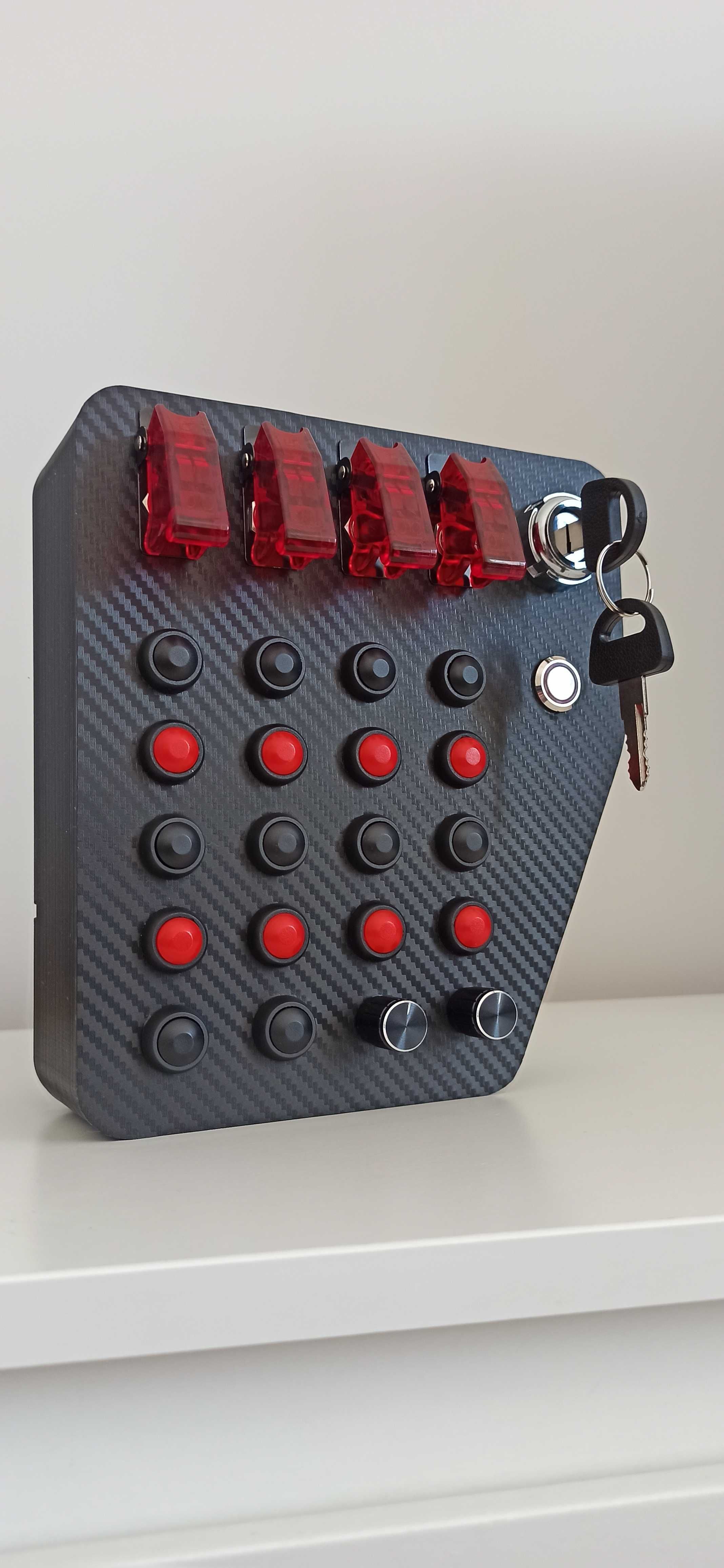 Buttonbox simracing 29 przycisków