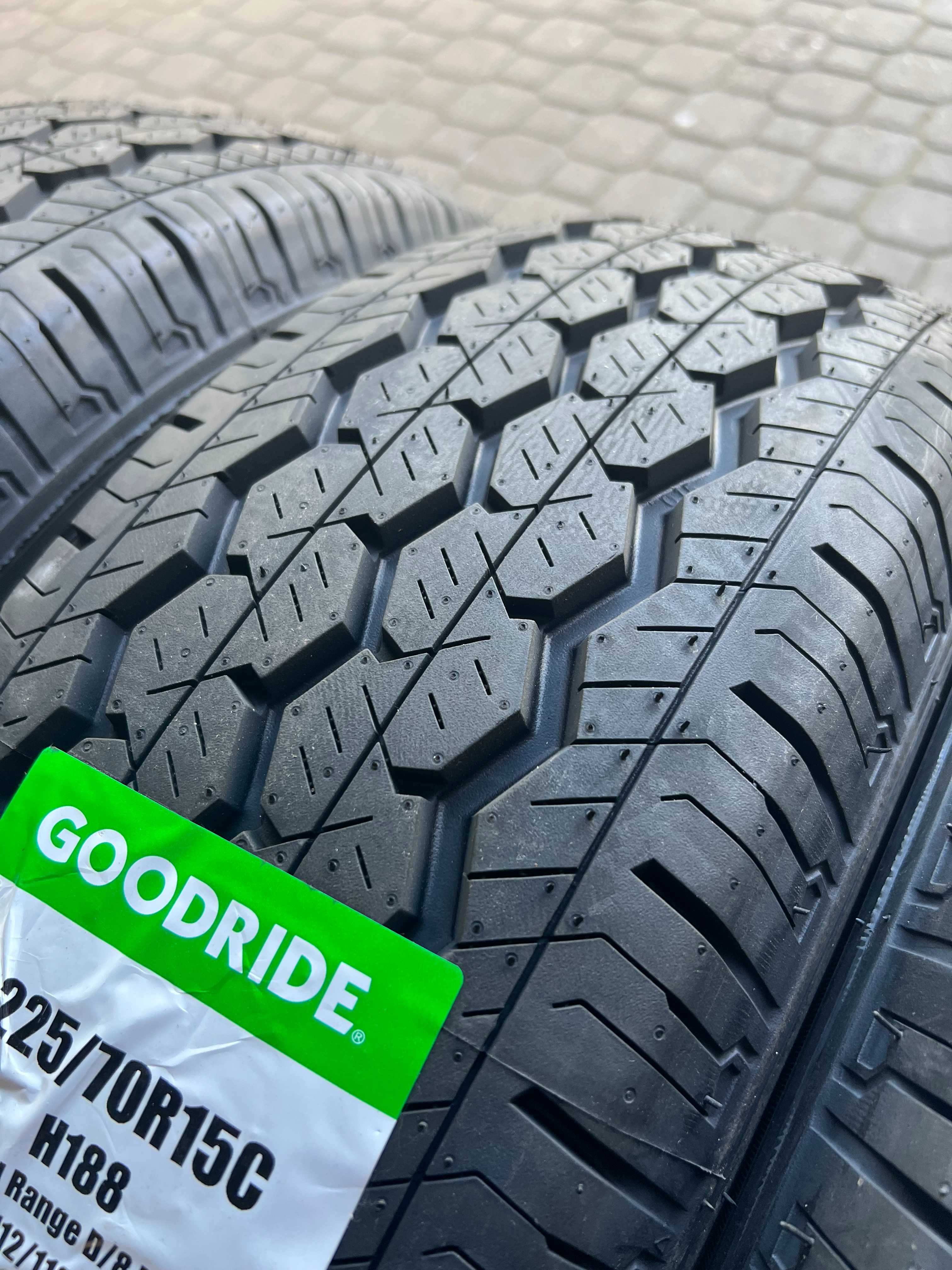 225/70r15c goodride nowe opony letnie bus dostawcze montaż w cenie 23r