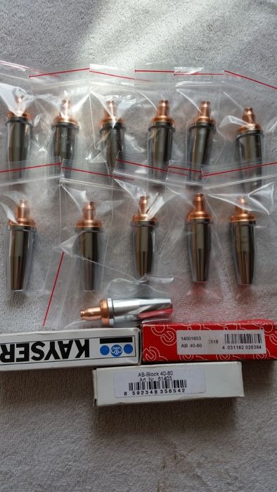 Dysze tnące acetylenowe blokowe do palników AB Prod GCE. GmbH. 15szt.