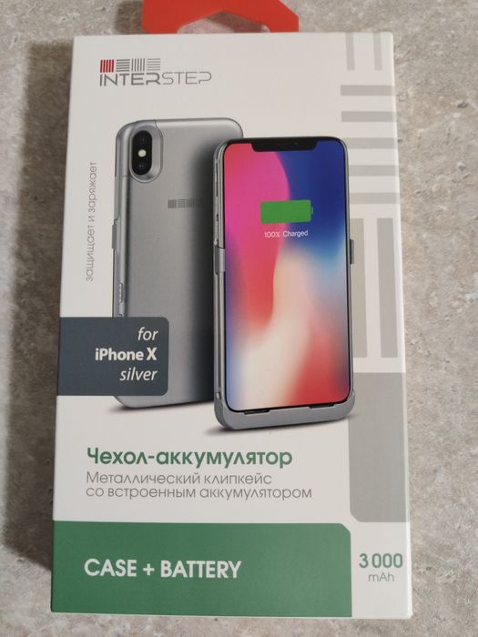 Case z powerbankiem do iPhone X 3000mAh etui