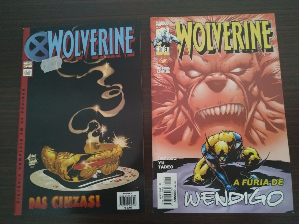 13 livros Banda Desenhada - Wolverine - X Men