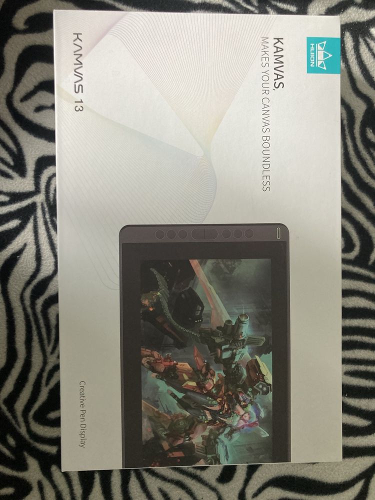Tablet graficzny Huion Kamvas 13 Violet