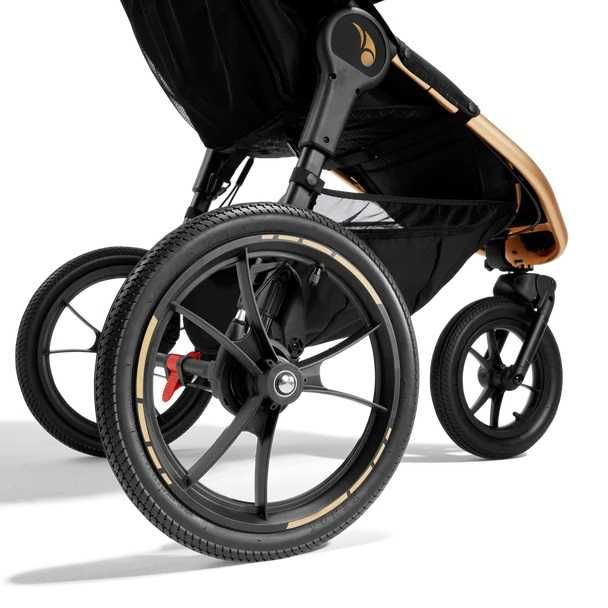 Baby Jogger SUMMIT X3 wózek spacerowy do biegania |Gold by Robin Arzon