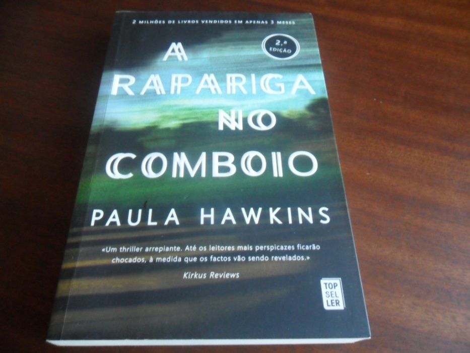 "A Rapariga no Comboio" de Paula Hawkins