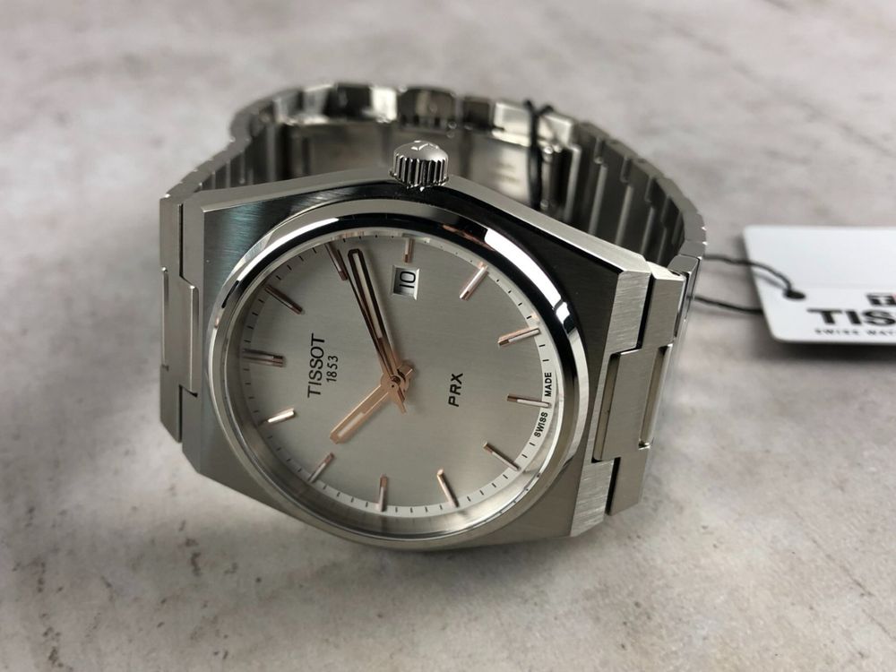 Tissot PRX Quartz 40mm Silver Dial – NOWY | Full Set | Gwarancja!