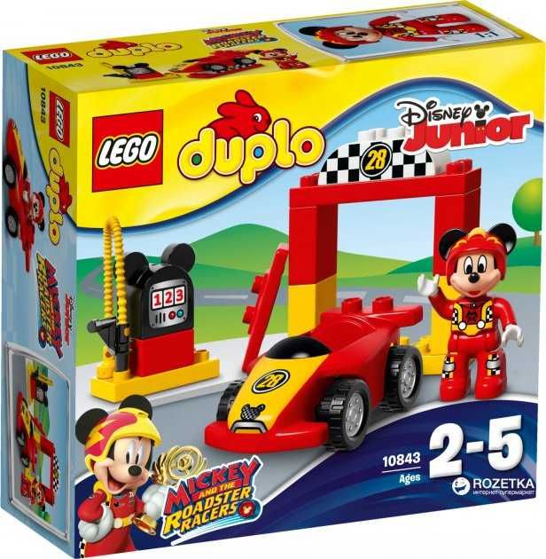 LEGO DUPLO Гоночная машина Микки 15 деталей (10843)