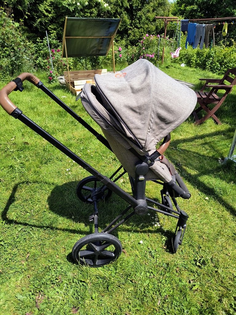 Cybex Priam 2.0 - wózek 2w1 spacerowy | Manhattan Grey