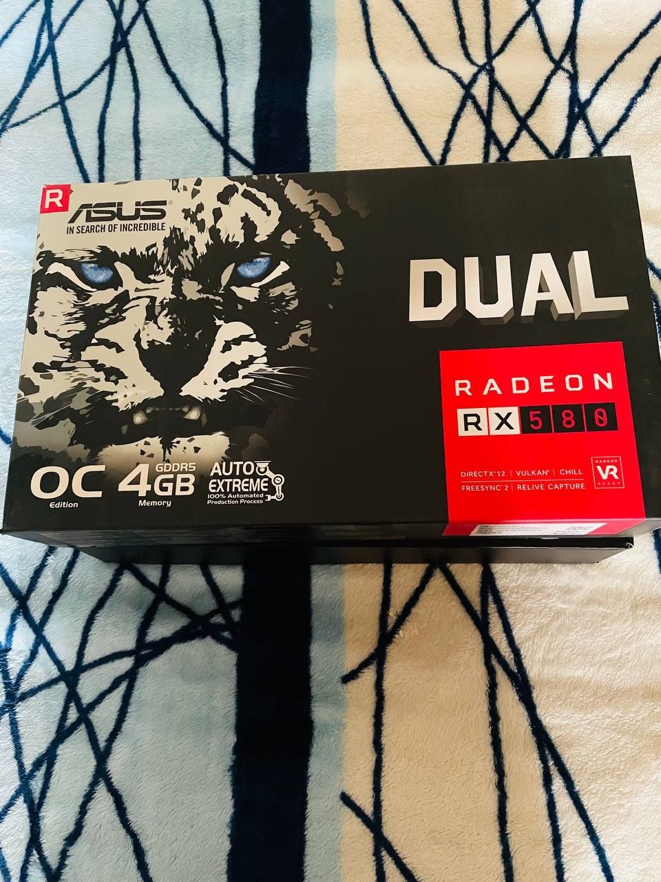 Відеокарта ASUS Radeon RX580 4GB DDR5 Dual (DUAL-RX580-04G)