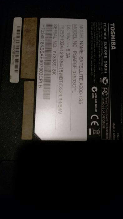 Monitor matryca Toshiba