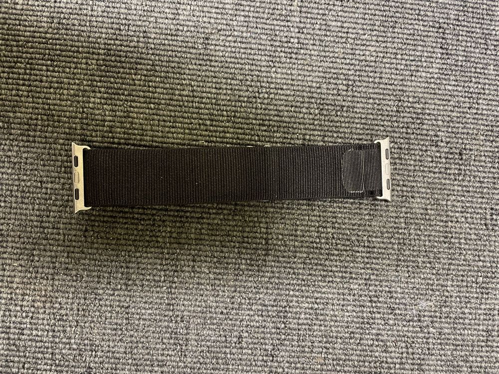 Pasek alpine loop czarny do apple watch 42/44/45/49mm