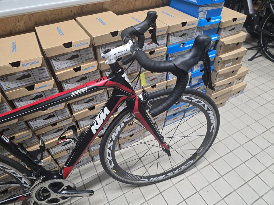 Ktm com dura ace e rodas mavic carbono