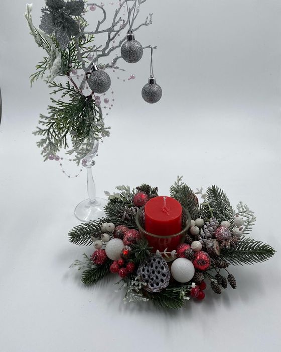 Новогодний(Рождественский) подсвечник