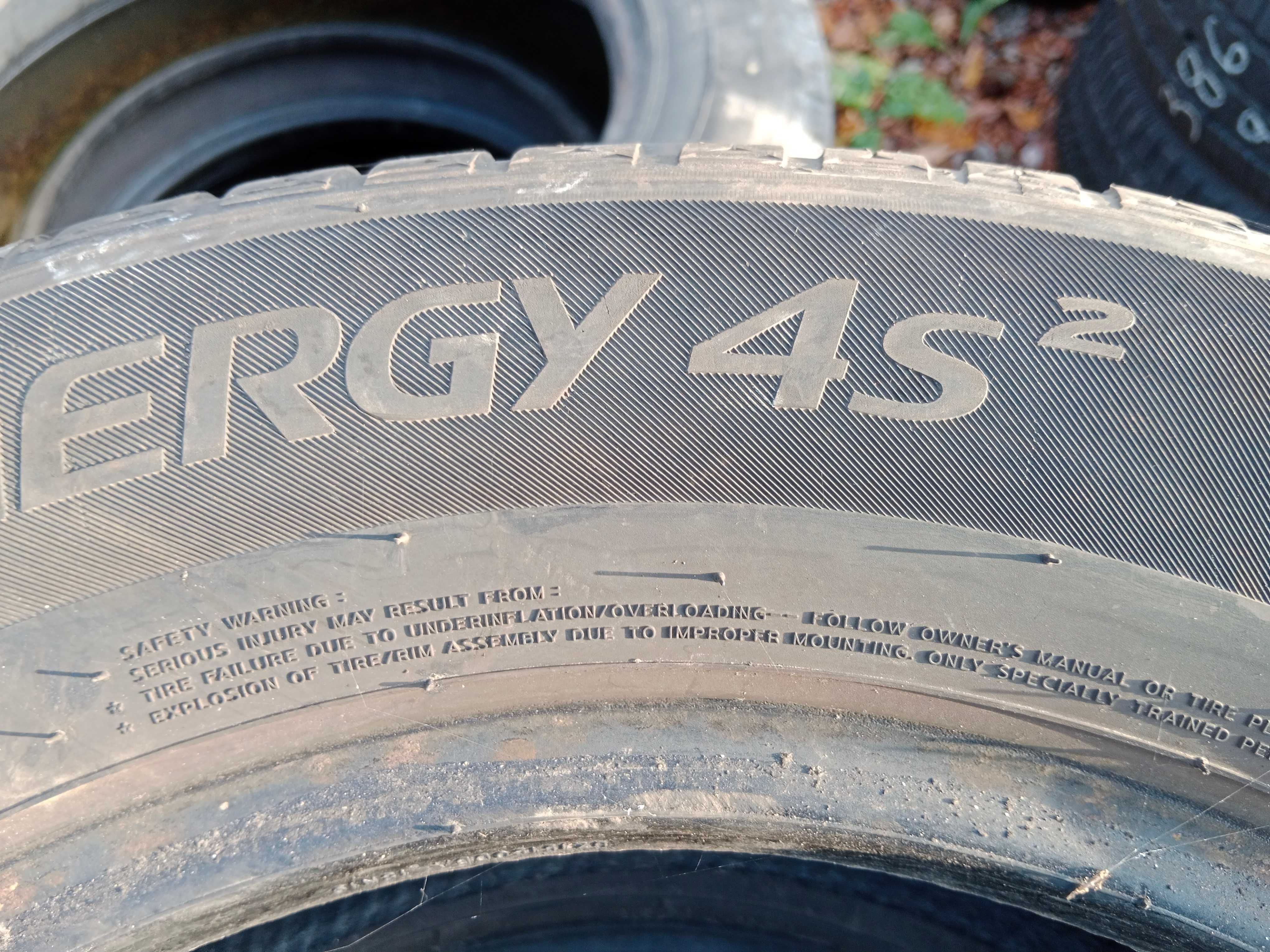 Opona używana całoroczna 195/65R15 Hankook Kinergy  4S2 4-seasons 1szt