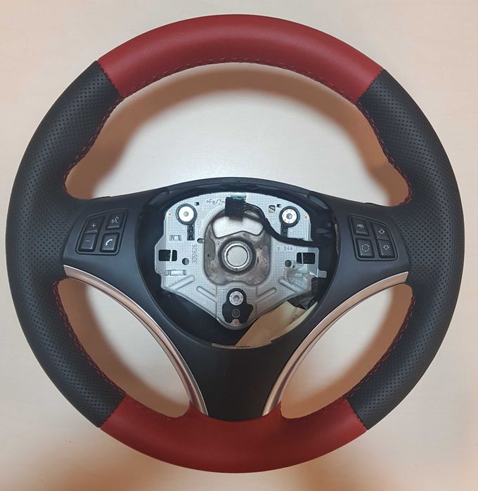 OBSZYWANIE KIEROWNIC SKÓRĄ Mobilny serwis Skórzana kierownica