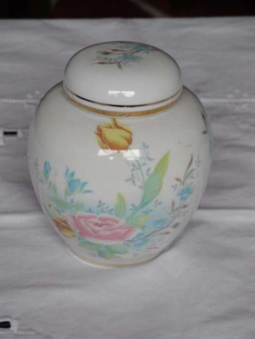 Pote pequeno porcelana Limoges 12cm