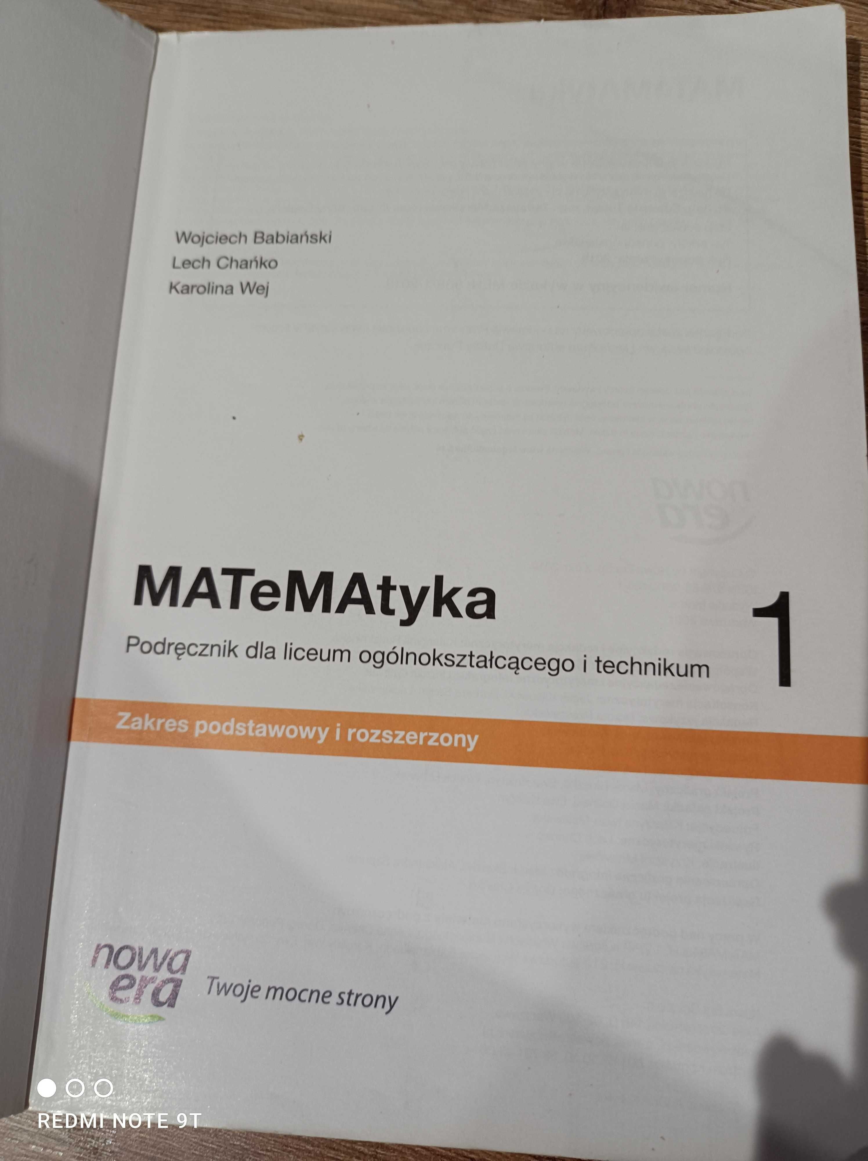 Książka Matematyka nowa era