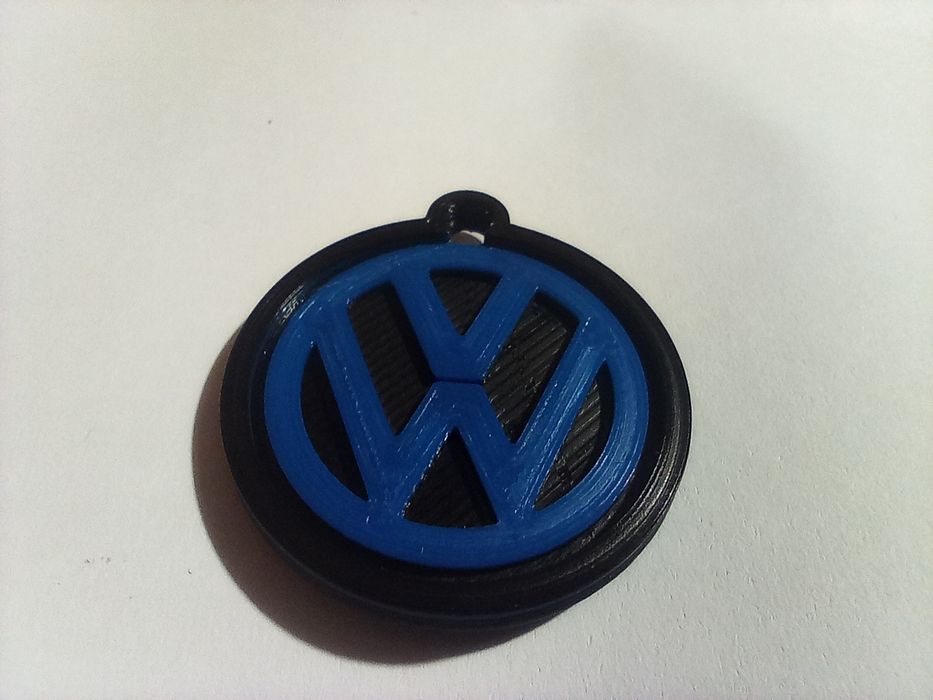 Brelok VW niebieski brylok do kluczy