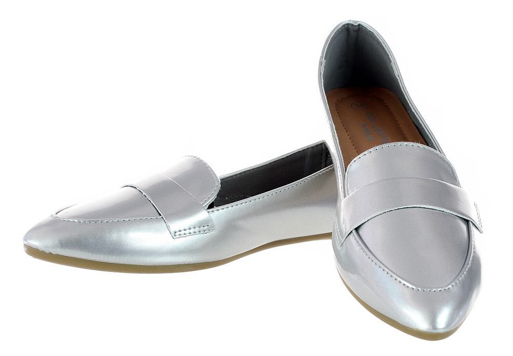 Rozmiar: 38 Baleriny Mokasyny Lakierki Eleganckie Buty Damskie 6357