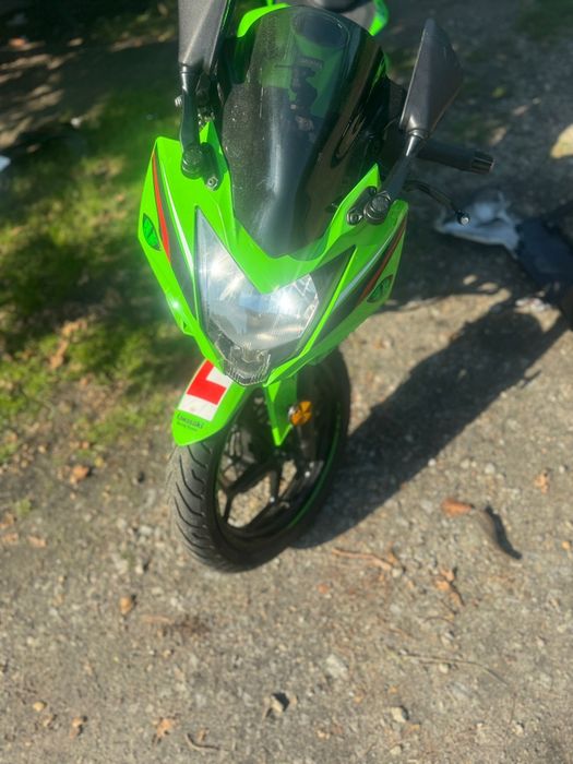Kawasaki ninja 125  2021r abs uszkodzony