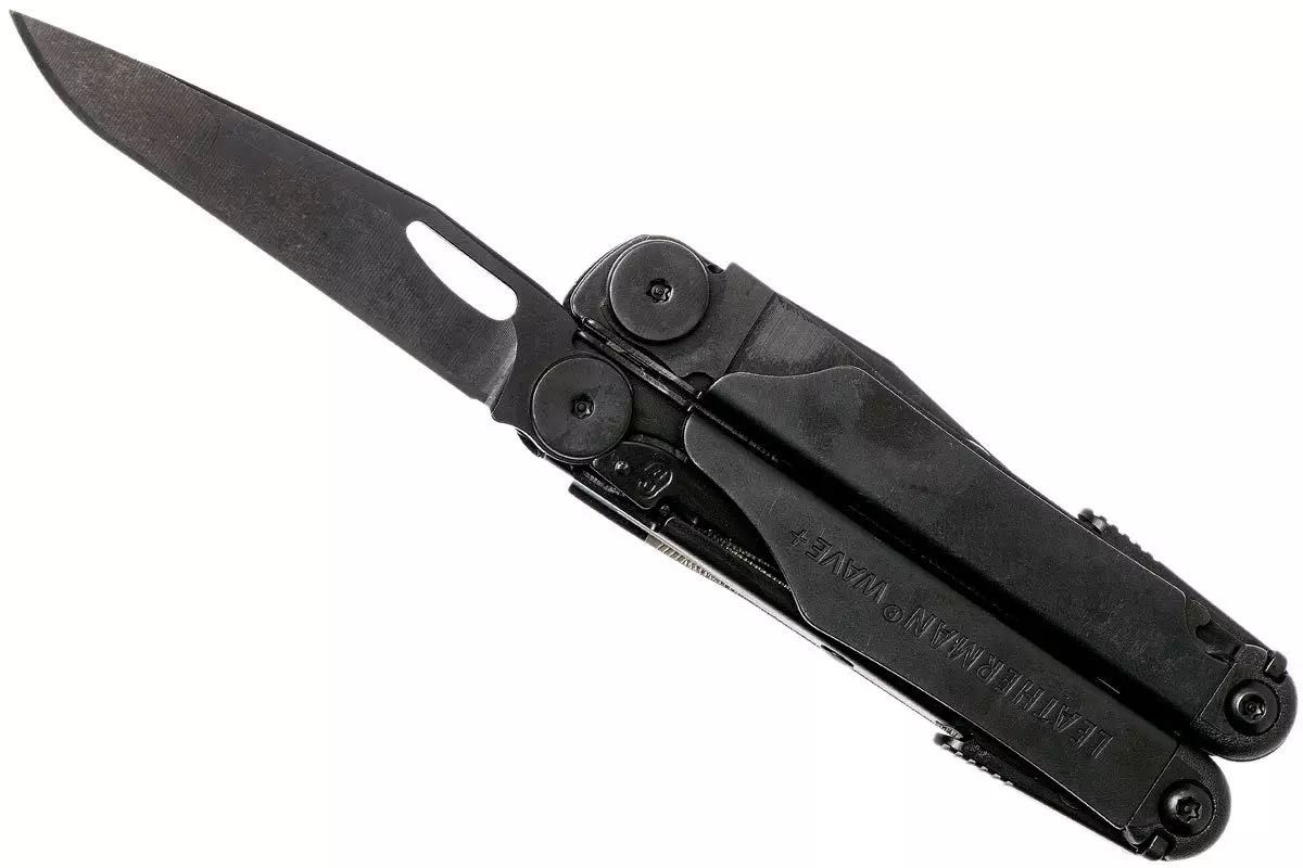 Мультитул Leatherman Wave Plus Black, синтетичний чохол 832526