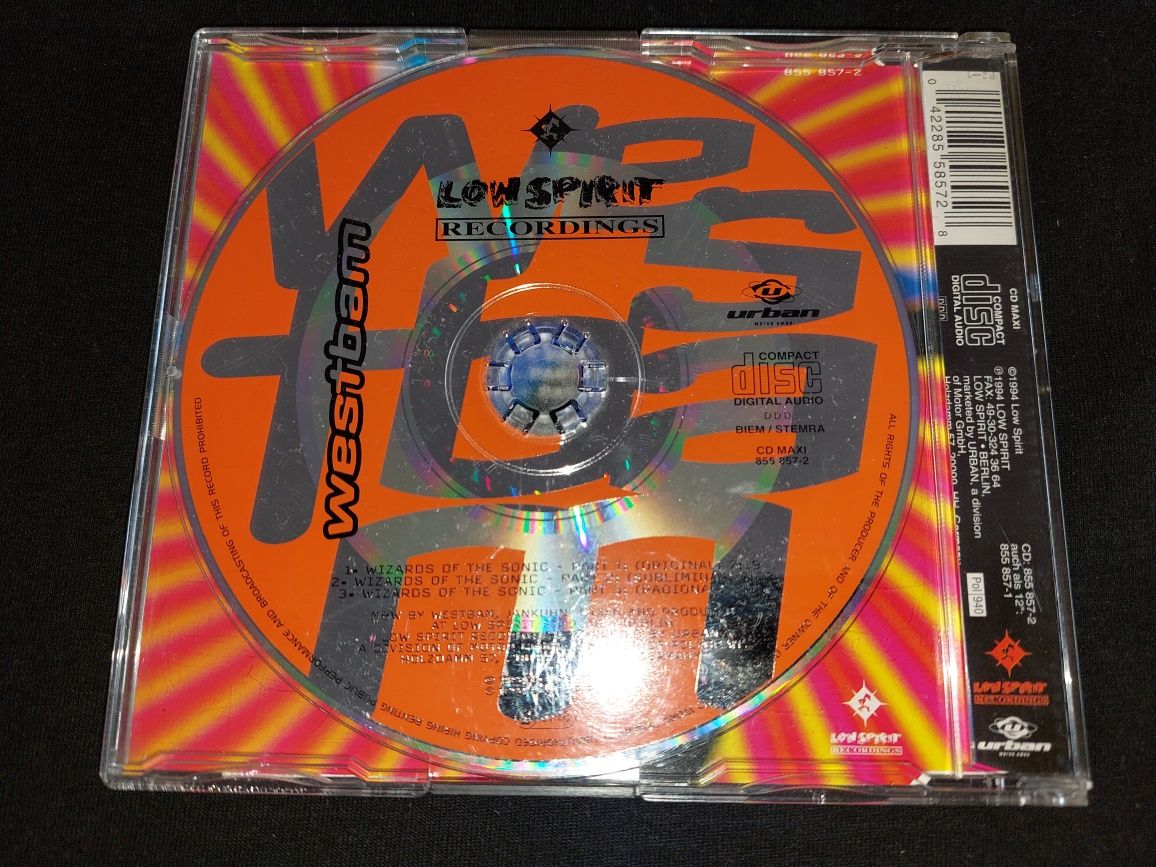 WestBam Wizards Of The Sonic Mayday CD 1994