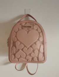 Mochila Moschino cor de rosa