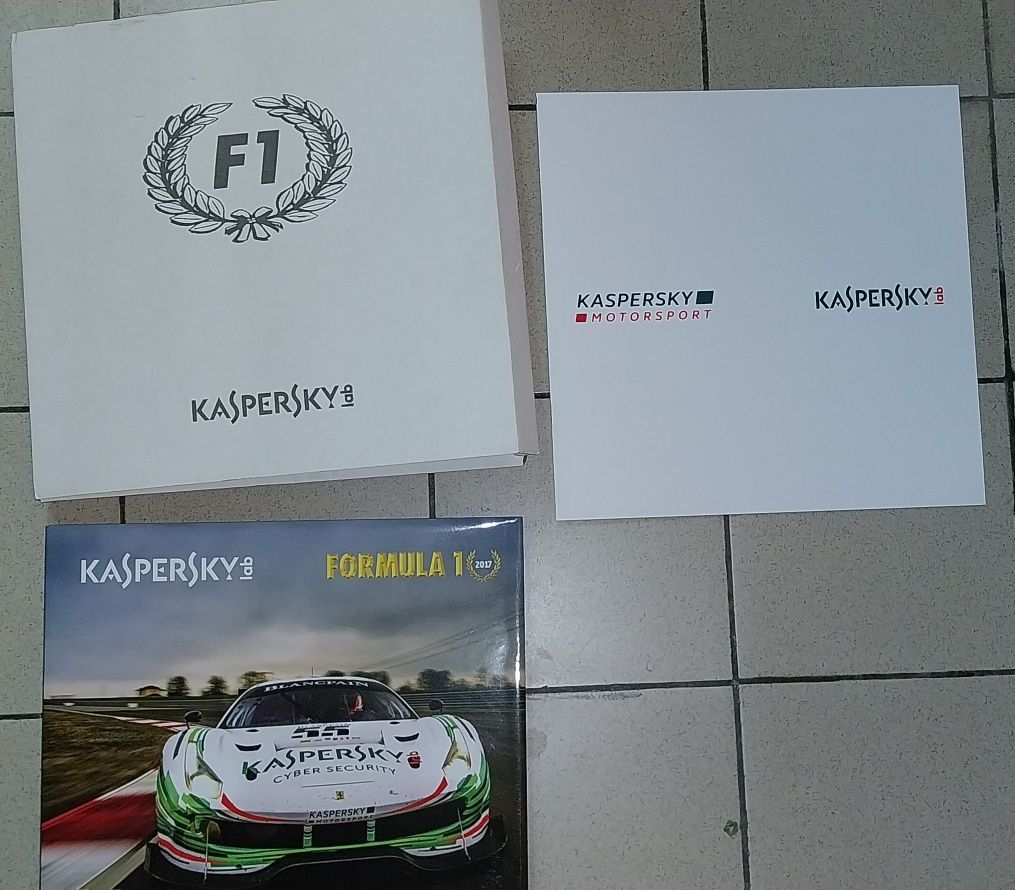 Livro formula 1 kaspersky