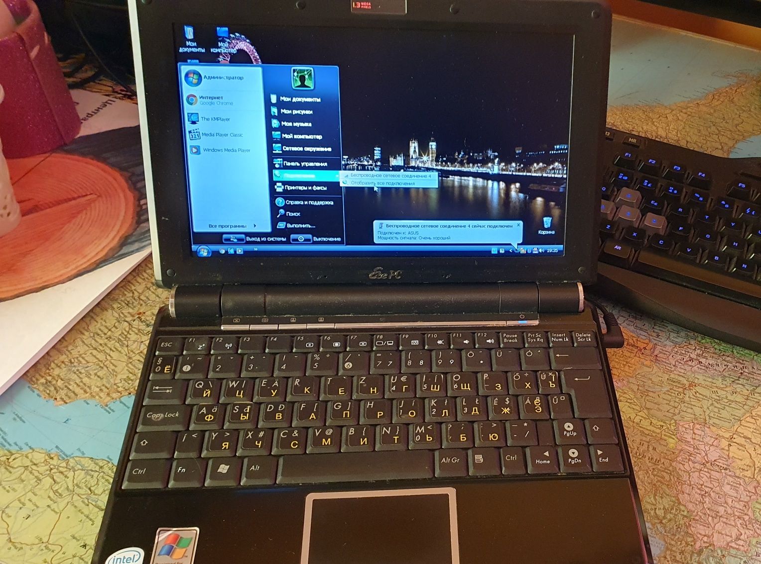 Нетбук Asus Eee 1000hd