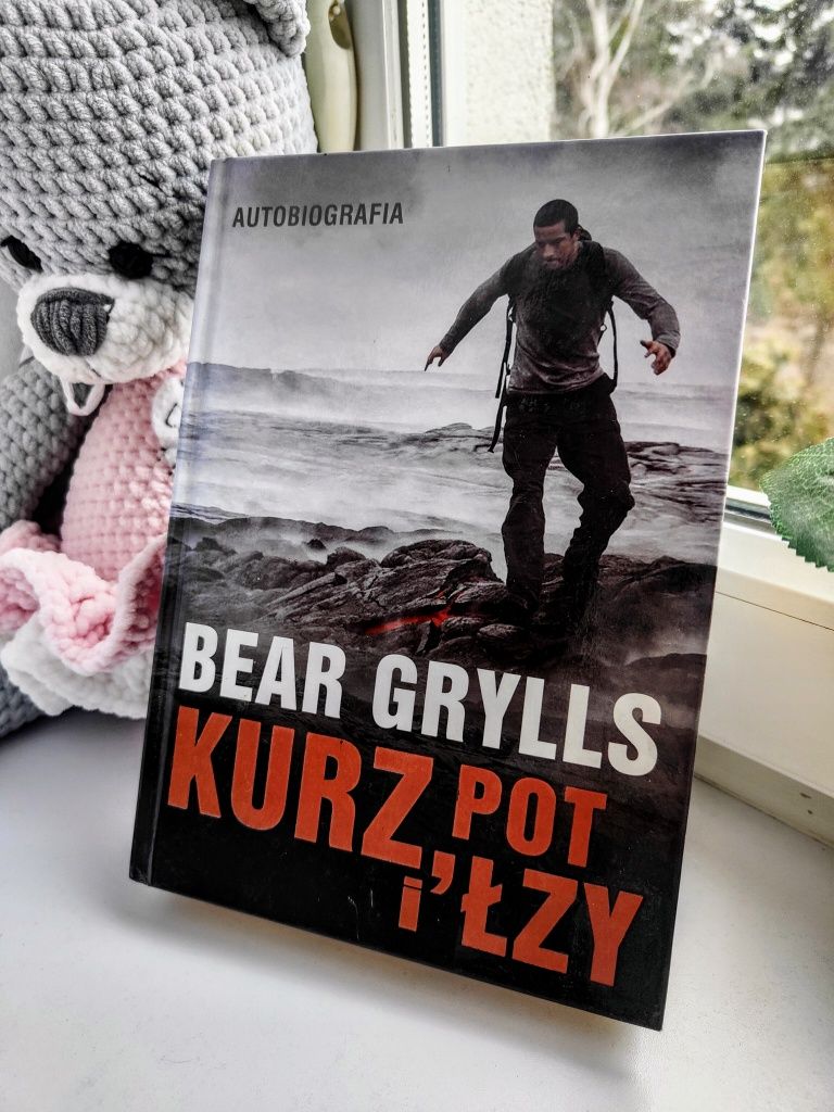 Książka Kurz Pot i Łzy Bear Grylls autobiografia