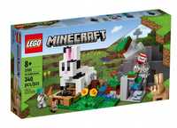 Lego Minecraft 21181 Królicza Farma, Lego