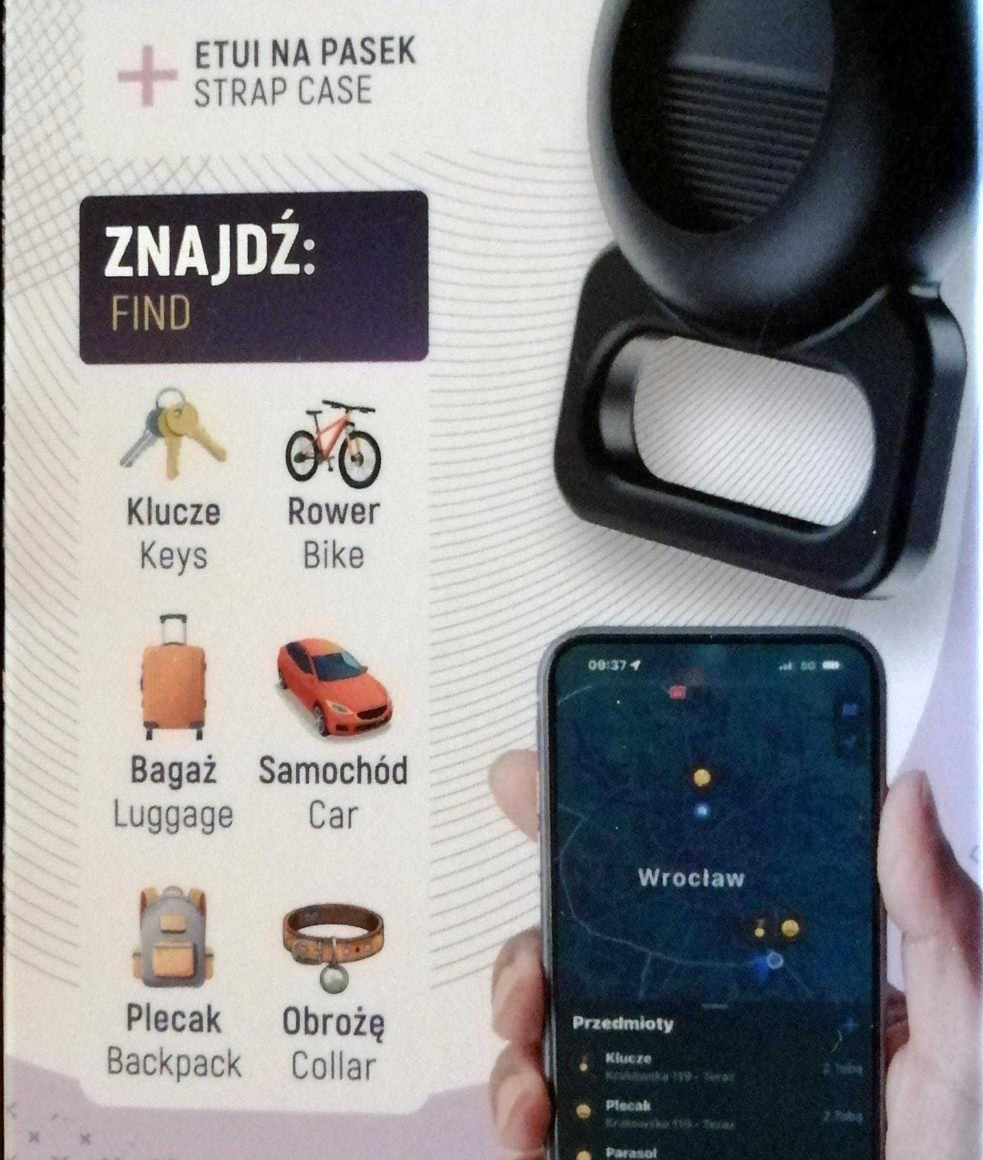 Lokalizator bluetooth Smart finder TFO TAG dla Apple