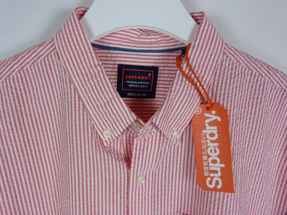 SUPERDRY koszula bawełna / 2XL z metką