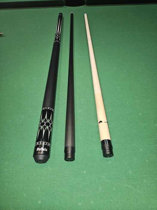 Kij bilardowy buffalo, dwie szczytówki