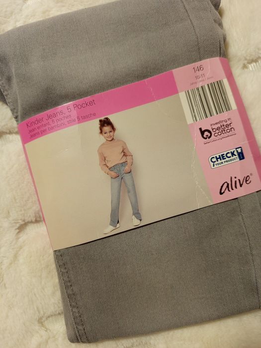 Джинси ALIVE сірі 146 см