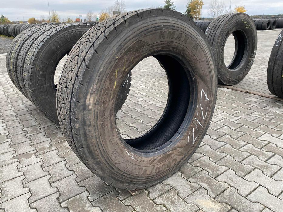 Opona 315/70R22.5 GOODYEAR KMAX D GEN-2 Napędowa 13-14mm GEN2