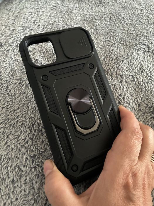 Чохол для Айфон 11, протиударний, зі шторкою для захисту камери