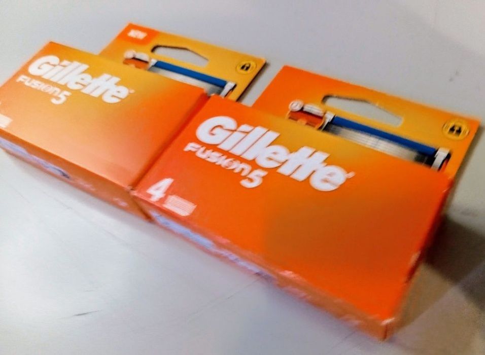 Gillette Fusion 5 wkłady ostrza wymienne 8 szt. 100% orginał