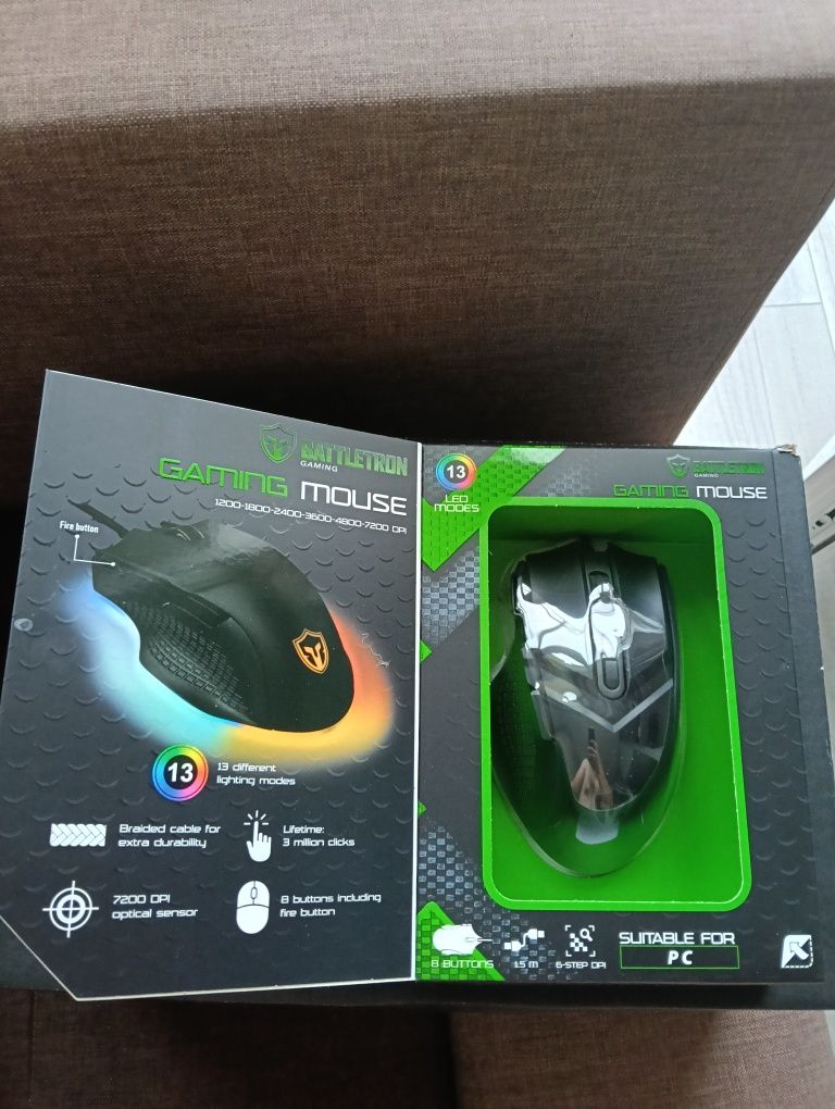 Myszka komputerowa gamingowa