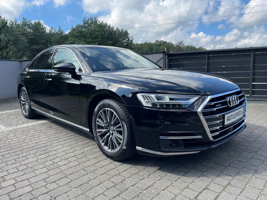 Audi A8 MATRIX_Asystenty_Kamery 360°_Distronic_Pneumatyka_KeylessGo_FV VAT 23%