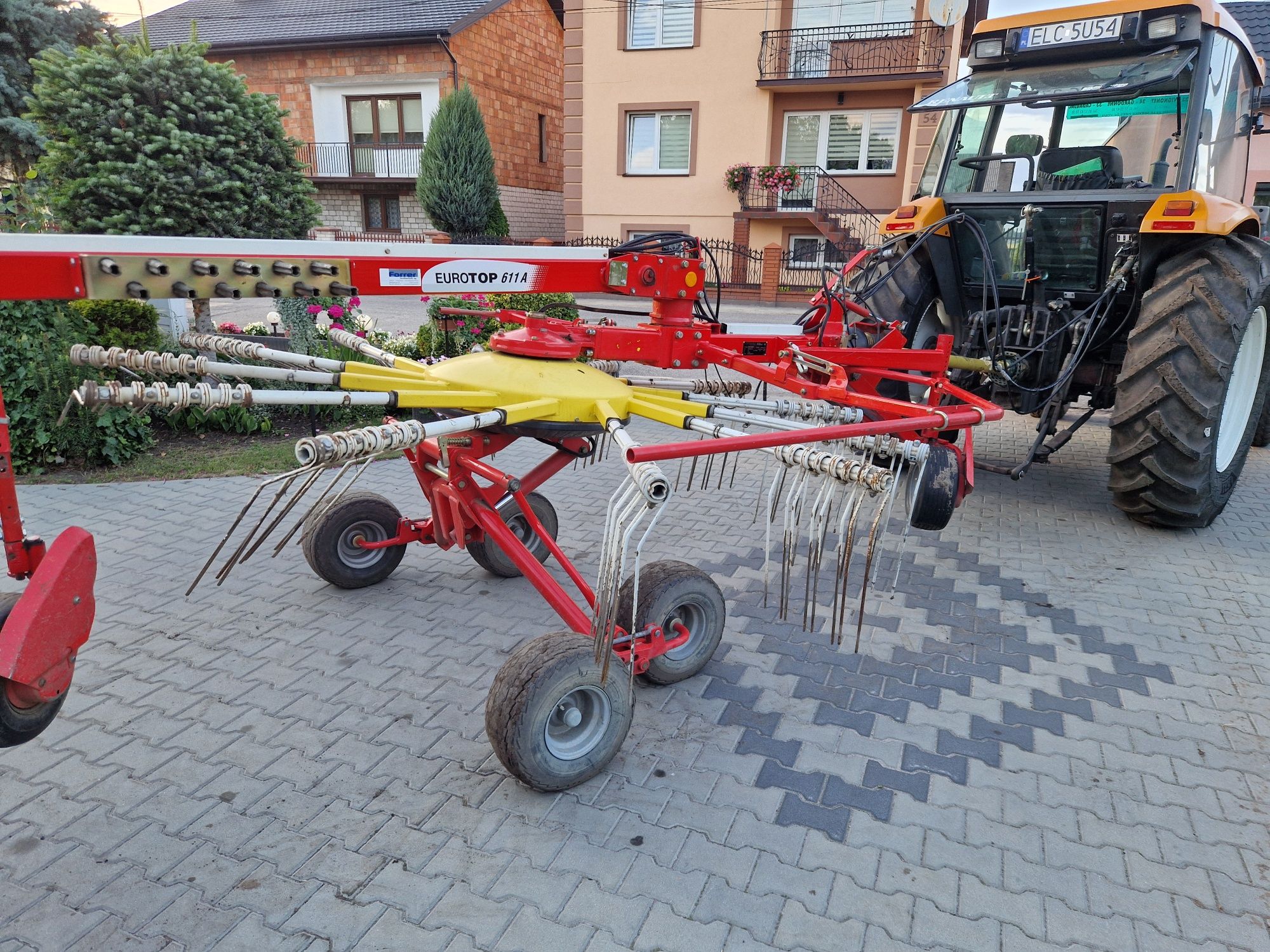 Zgrabiarka karuzelowa Pottinger EUROTOP 611 Super Stan! Jamnik