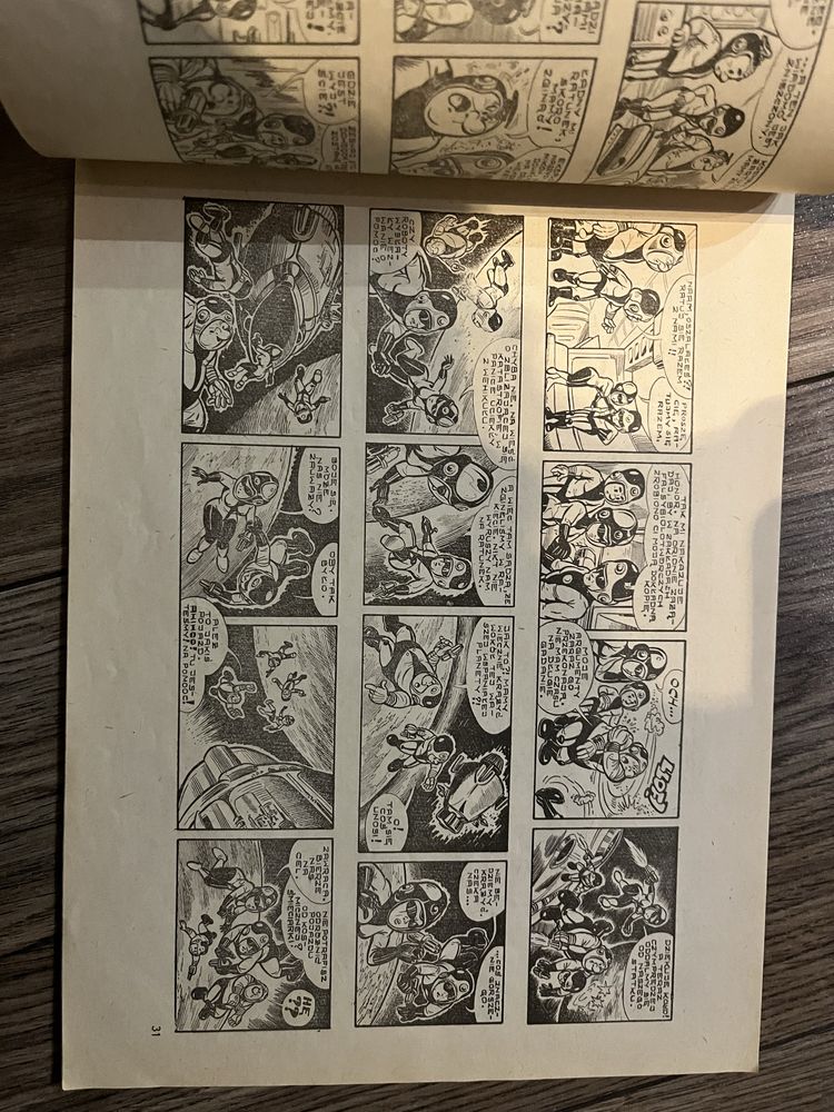 Kajtek i Koko „W kosmosie” komiks 1974 r.