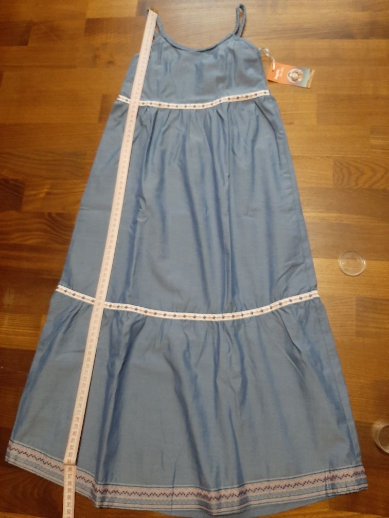 Новое длинное платье lupilu 4-5 лет
