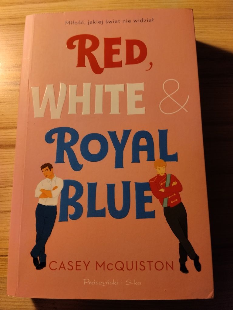 Książka ,,Red, White & Royal Blue"