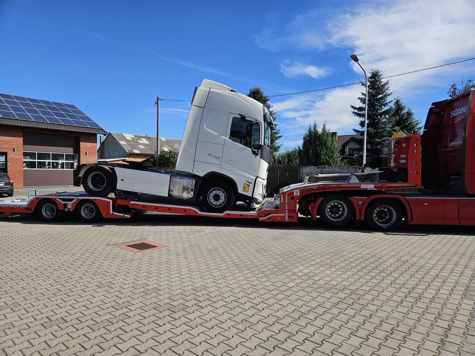 Naczepa niskopodwoziowa 2-osiowa - WYNAJEM, TRANSPORT